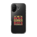 Phone Case — "Now You're Gunner Believe Us" Arsenal Champions Clear Case