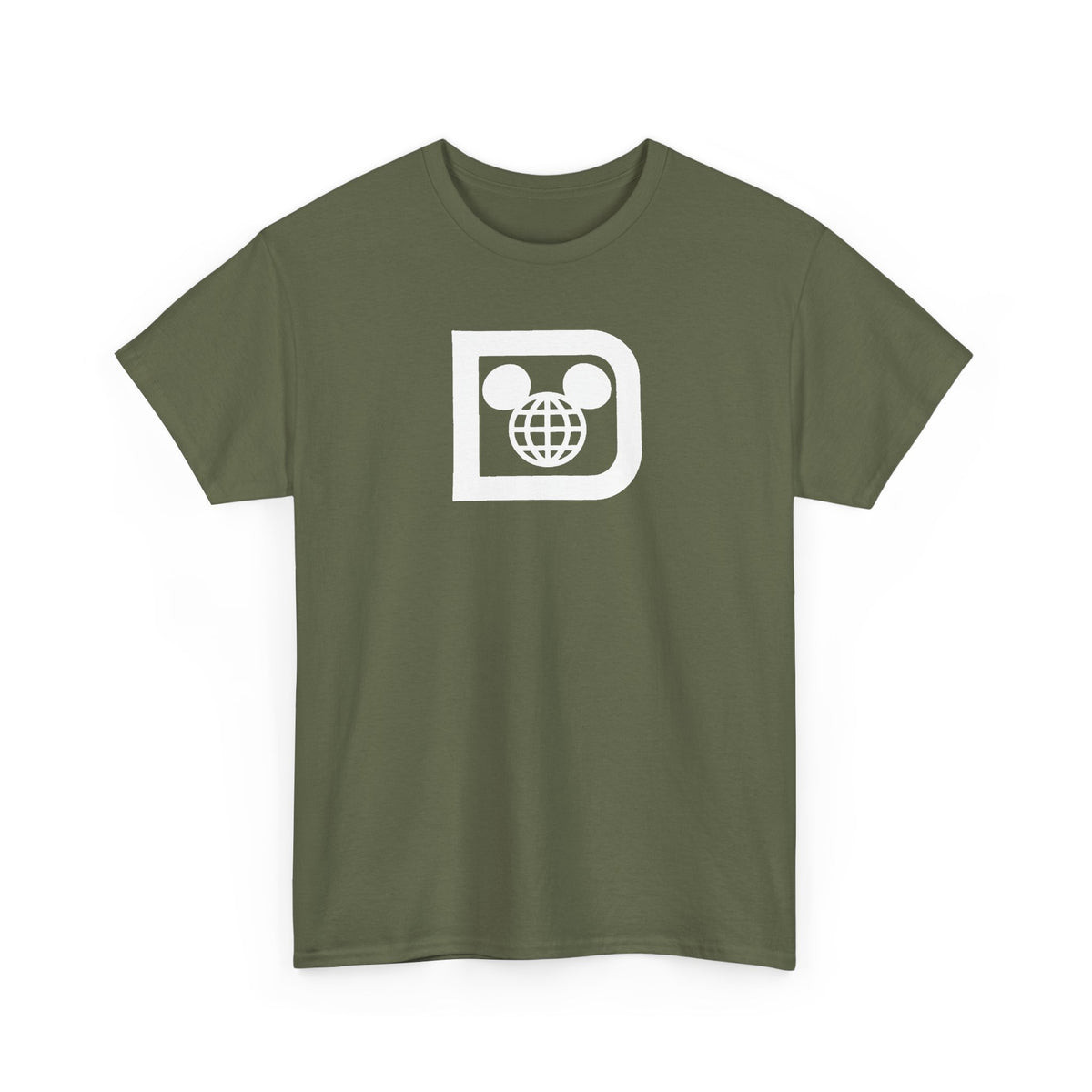 Retro Disney "D" Inspired Unisex Heavy Cotton Tee