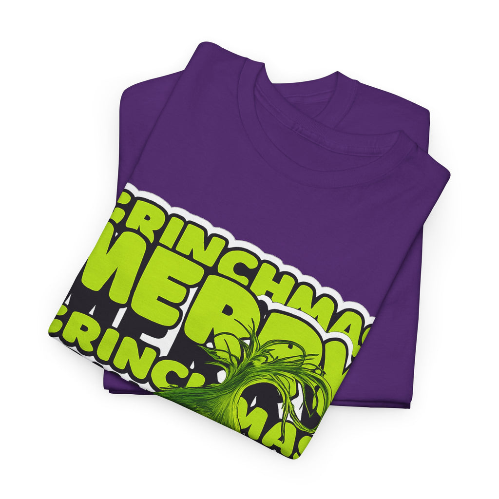 Grinchmas Merry Grinch Christmas Cotton T-Shirt / Tee