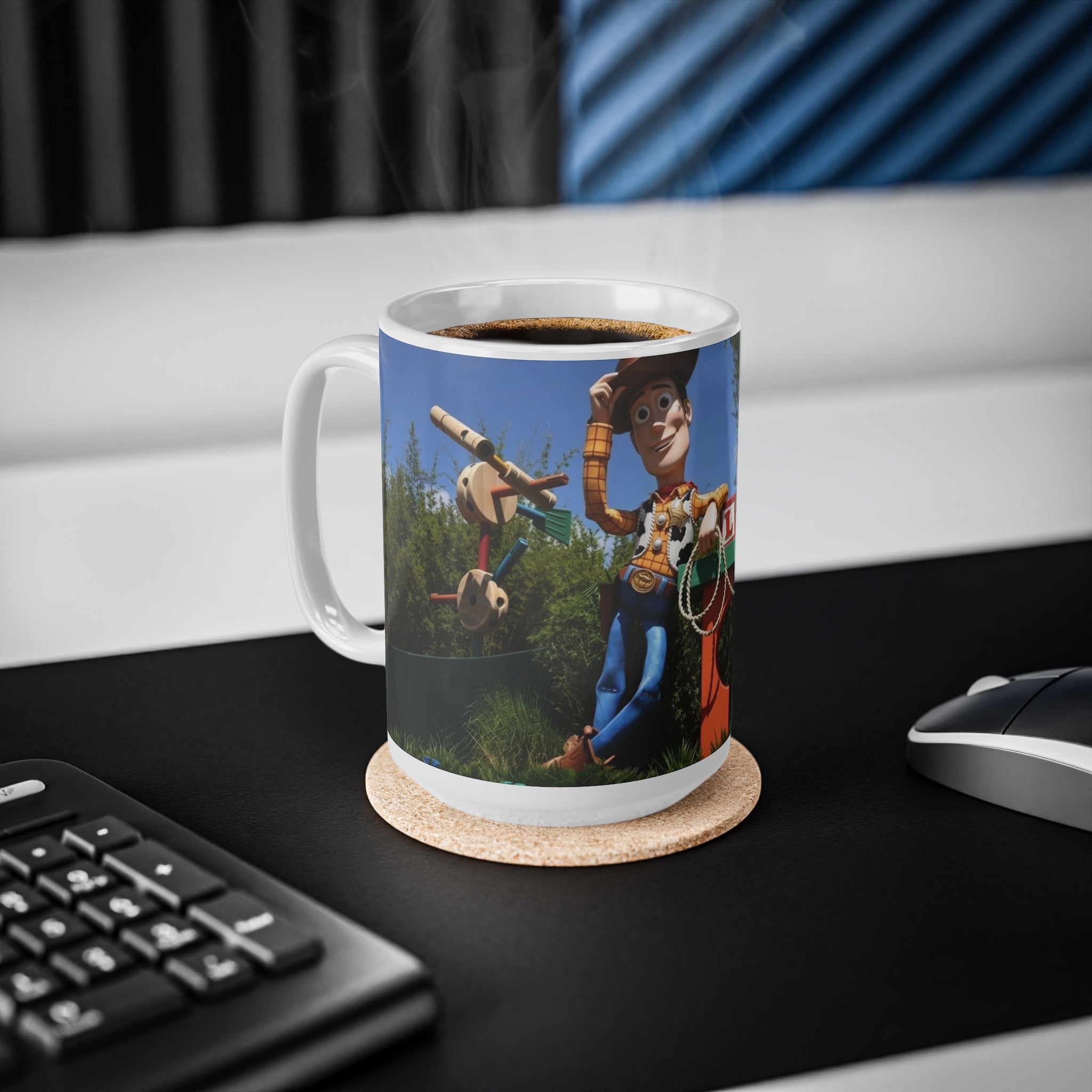 Toy Story Land Woody Ceramic Coffee Mug — 11oz & 15oz
