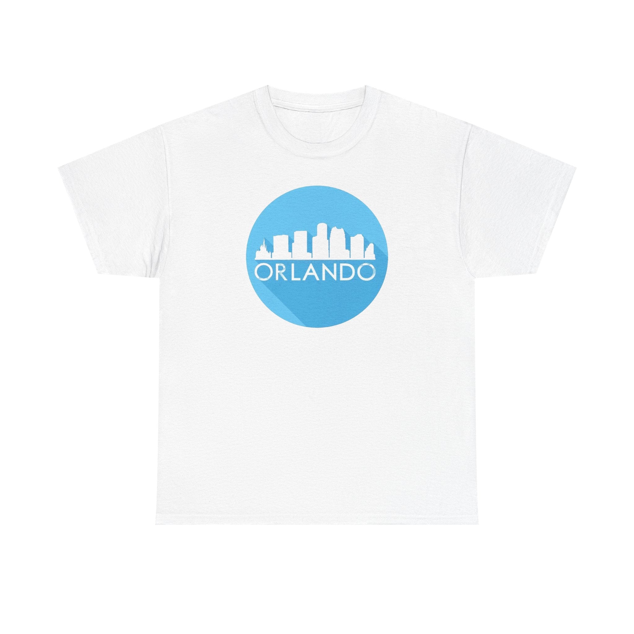 Orlando Skyline Tee — Blue Circle City Skyline T-Shirt