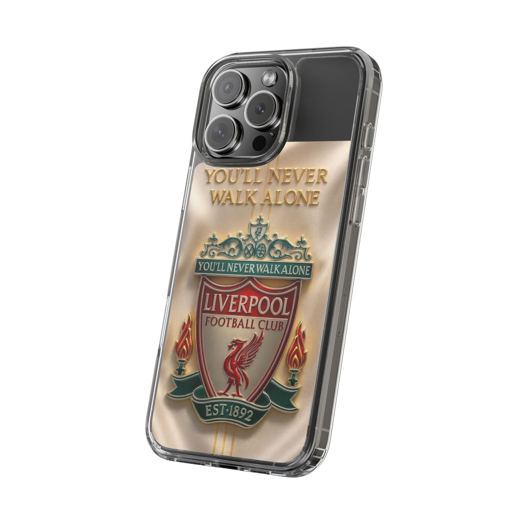 Liverpool FC 'You'll Never Walk Alone' Clear Phone Case