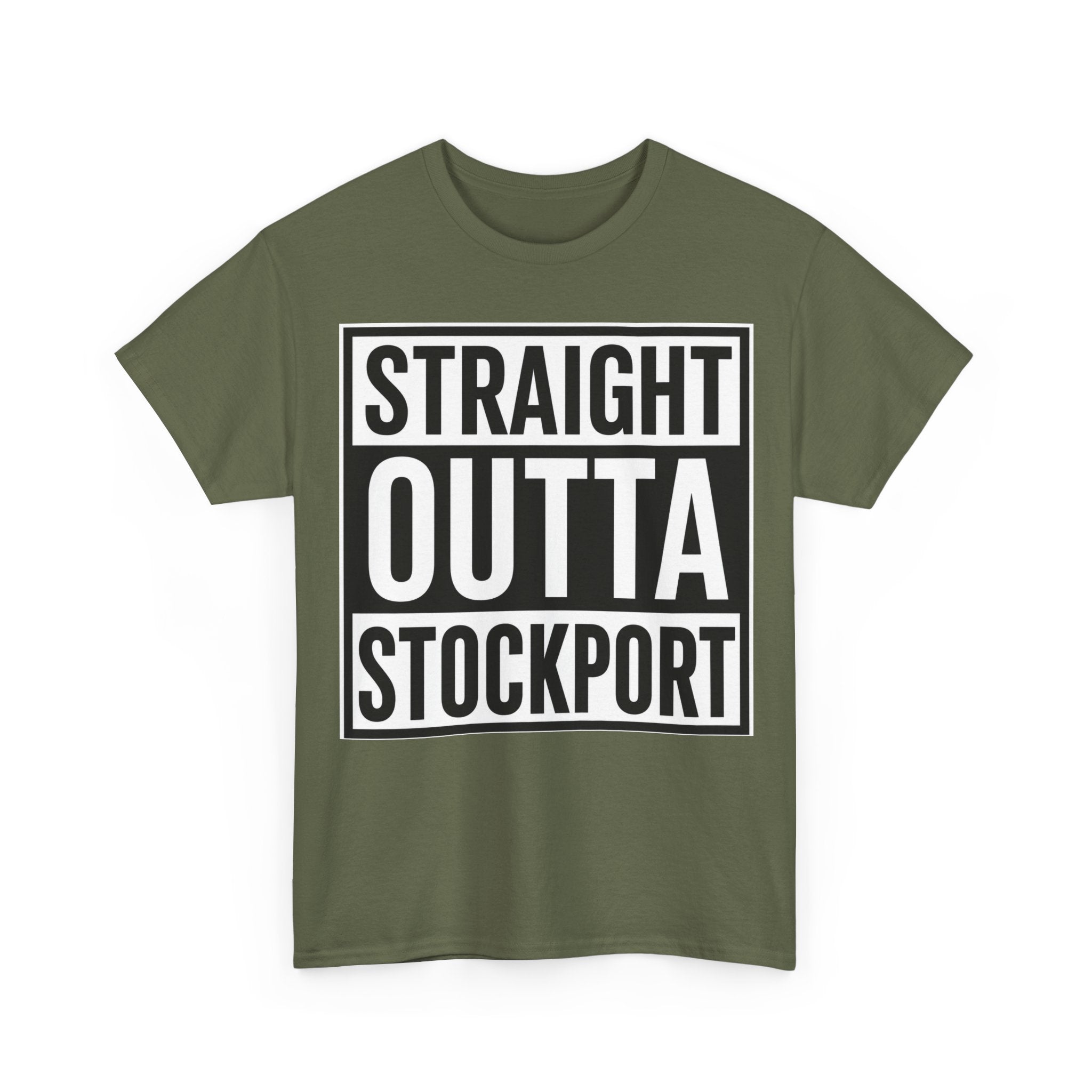 Straight Outta Stockport T-Shirt — Bold City Pride Tee