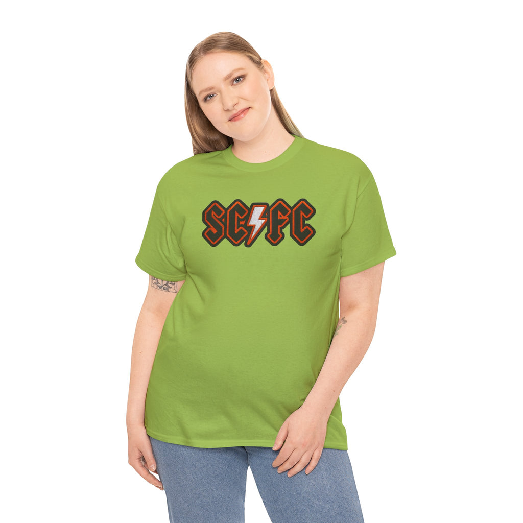 Salford City Inspired Logo T-Shirt — Retro Gothic Band-Style Tee
