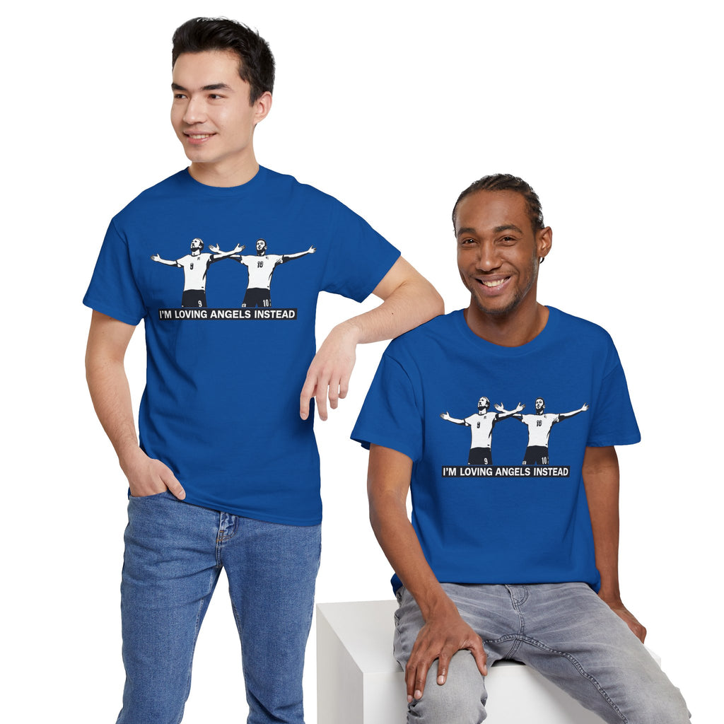 Harry Kane &  Jude Bellingham Tee – "I’m Loving Angels Instead" Graphic T-Shirt