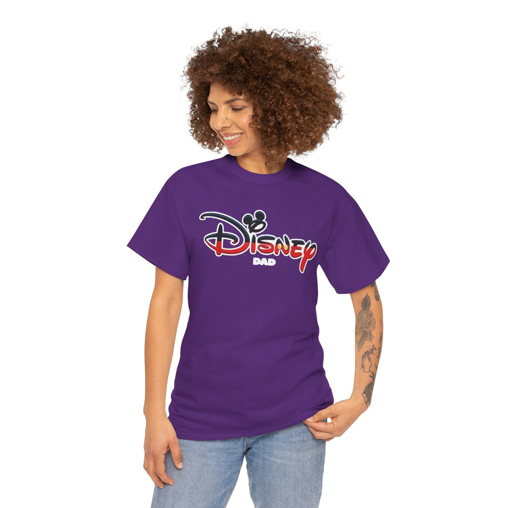 Disney Dad T‑Shirt — Classic Logo Tee for Theme Park Dads