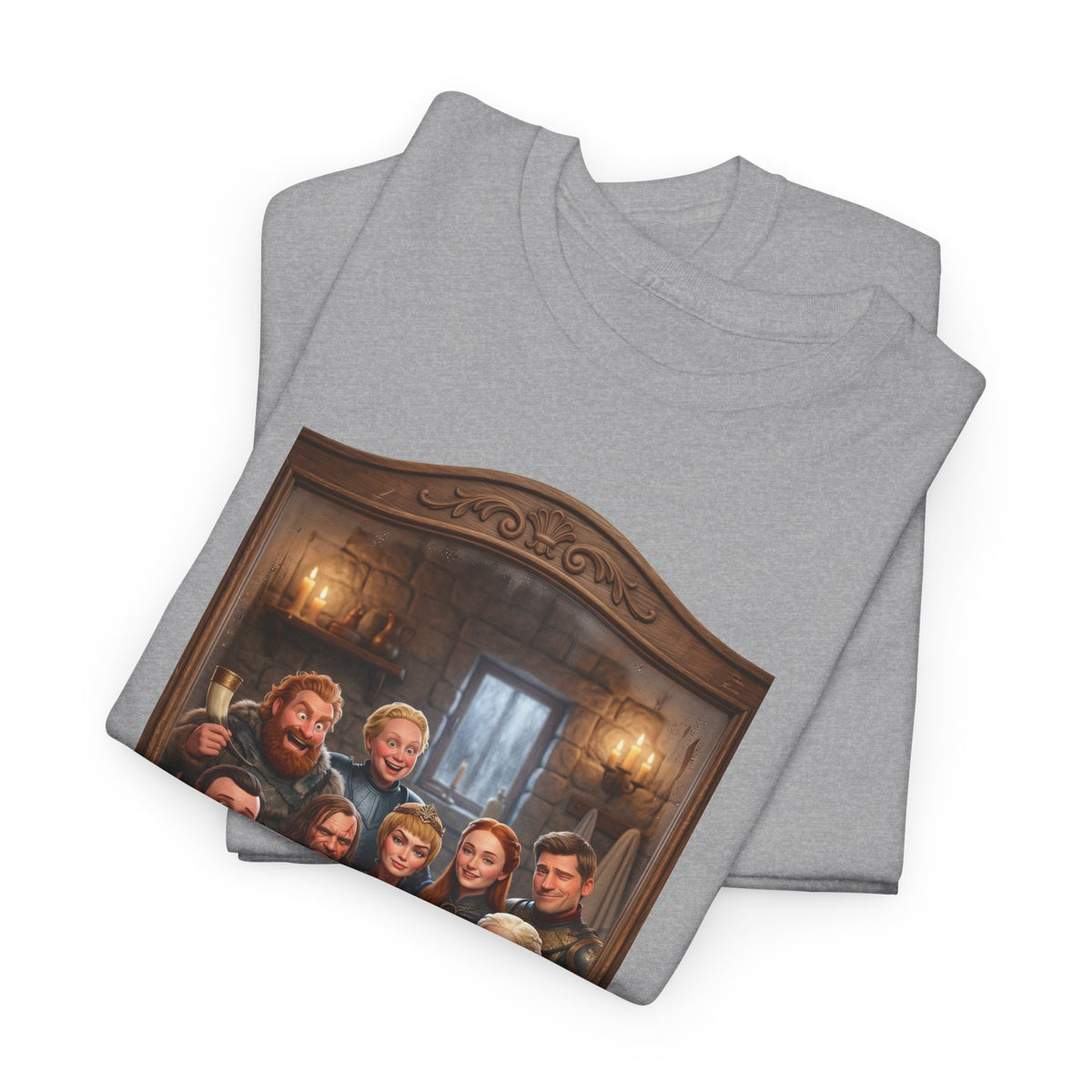 Game of Thrones Cast Portrait Inspired Cotton T-Shirt