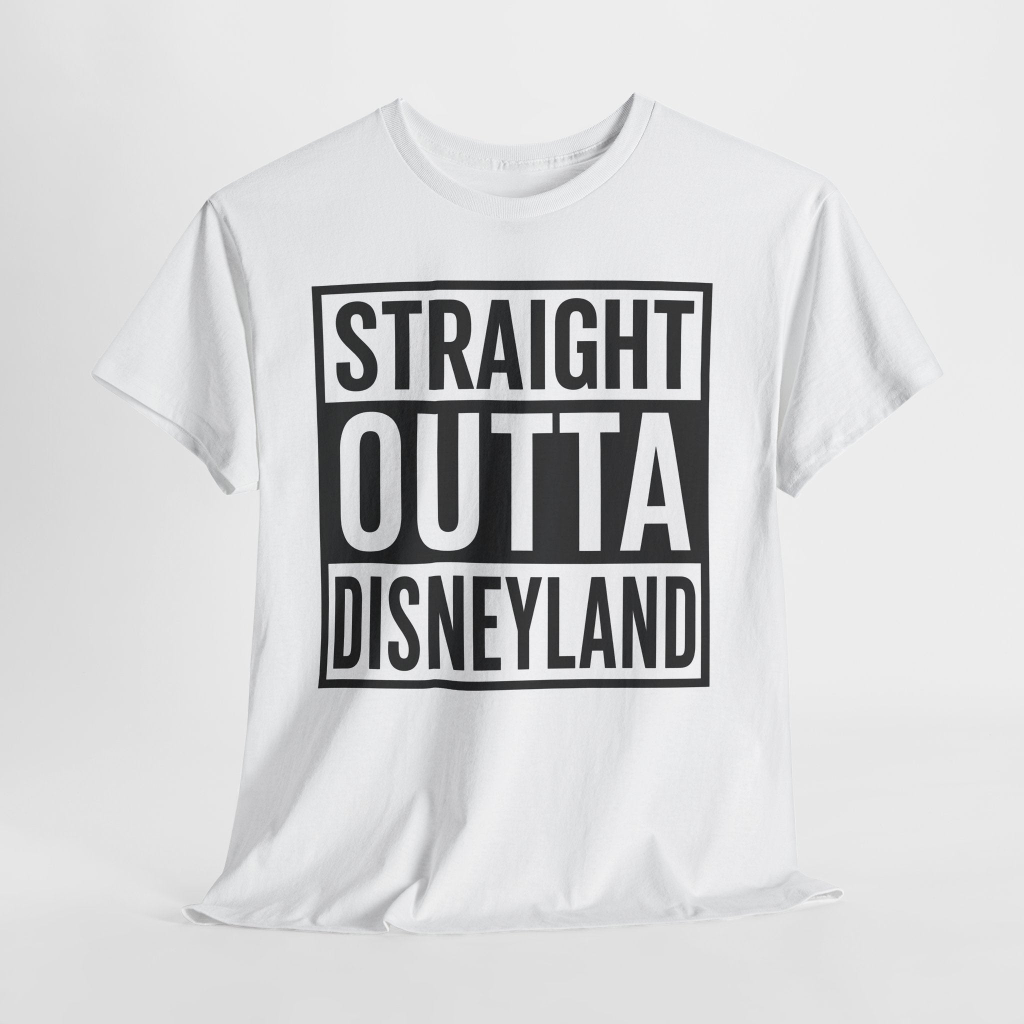 Straight Outta Disneyland T-Shirt — Funny Theme Park Vacation Shirt