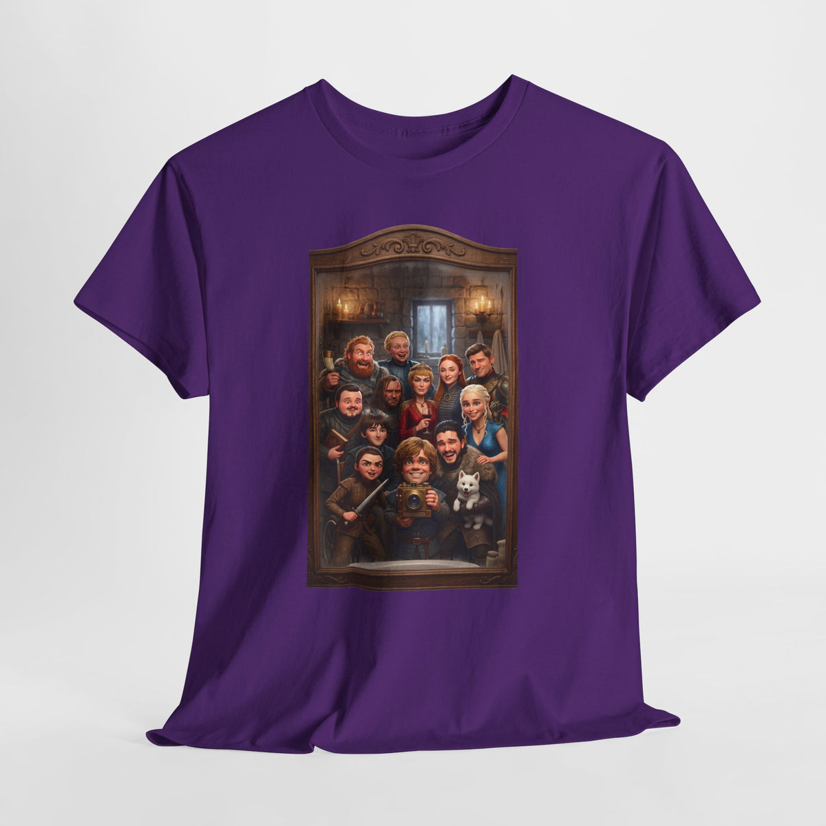 Game of Thrones Cast Portrait Inspired Cotton T-Shirt