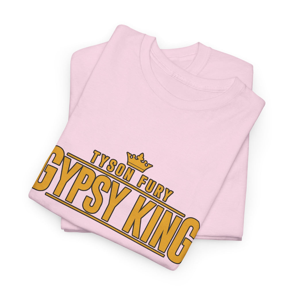 T-Shirt — "Gypsy King" Retro Crown Boxing Tribute Tee