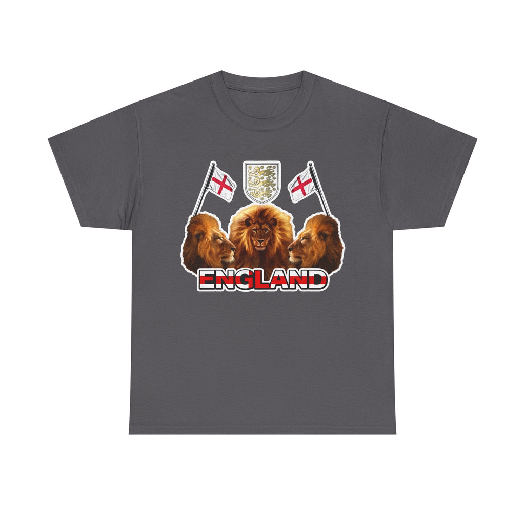 England 3 Lions Cotton Crest T-Shirt