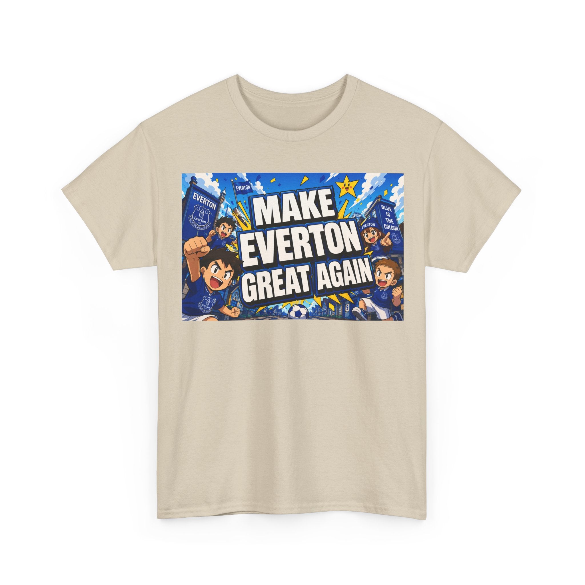 Everton Fan T-Shirt — "Make Everton Great Again" Football Supporter Tee