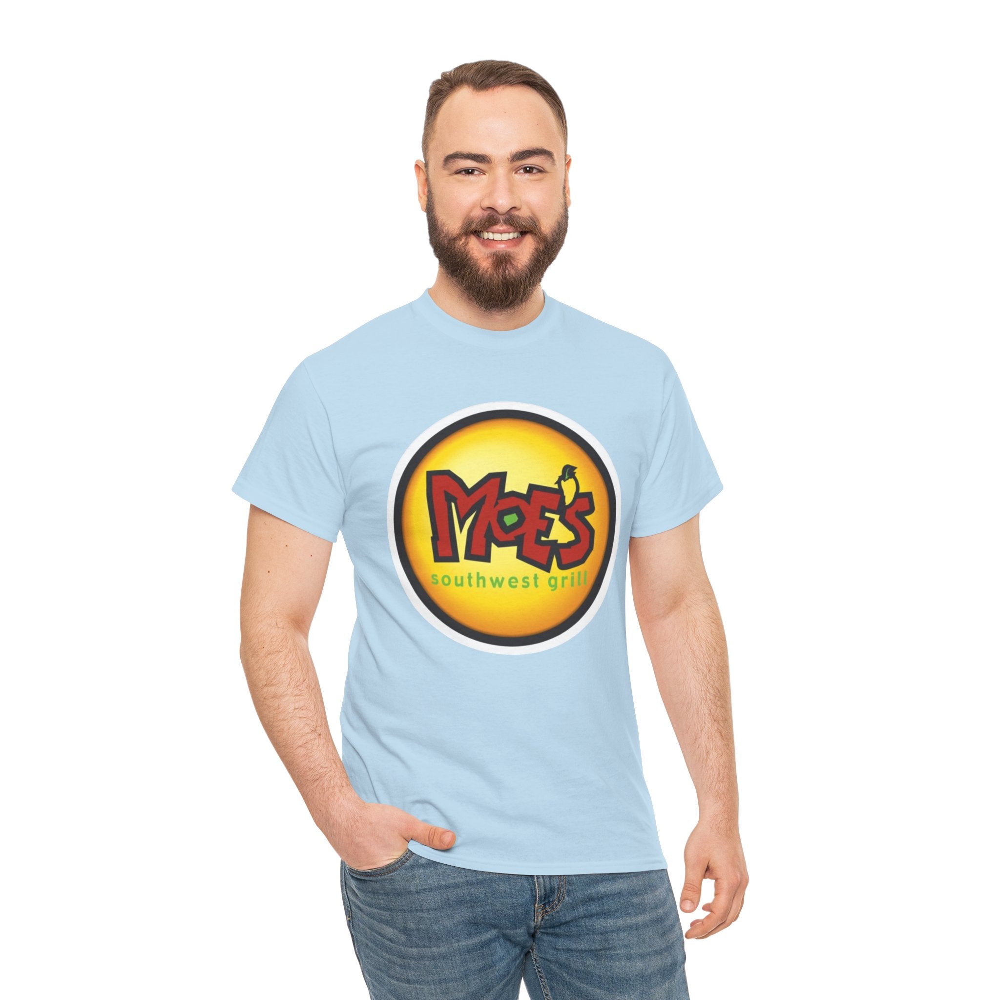 Moe's Universal Inspired T-Shirt — "Moe's Southwest Grill" Logo Tee