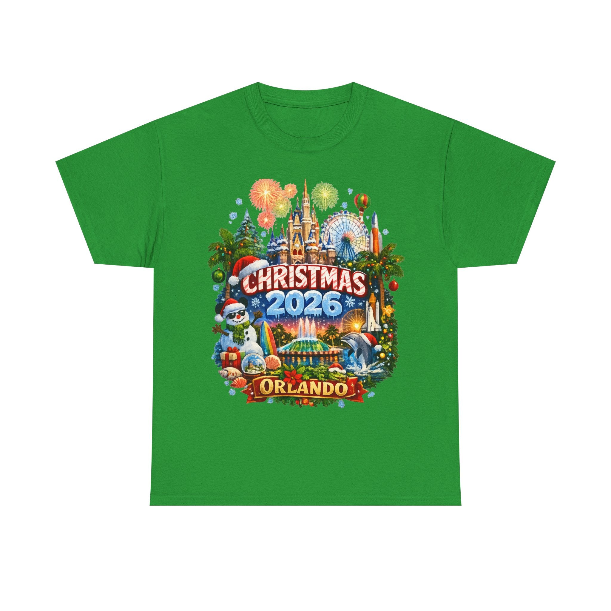 Christmas 2026 Orlando T-Shirt — Holiday Theme Park Souvenir Tee