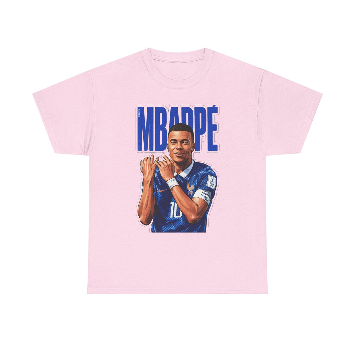 MBAPPE Graphic Shirt Soccer Star Portrait Tee — "