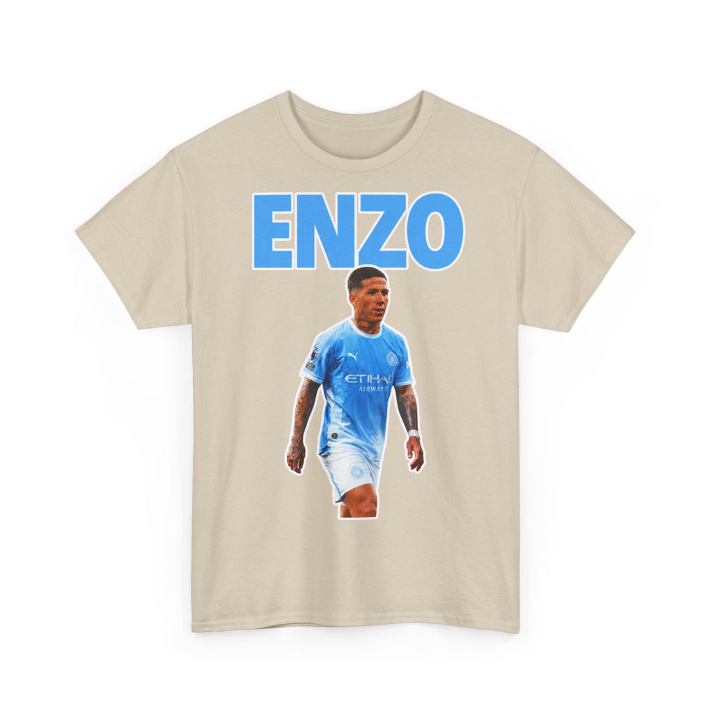 Enzo Fernandez Manchester City Inspired Cotton T-Shirt
