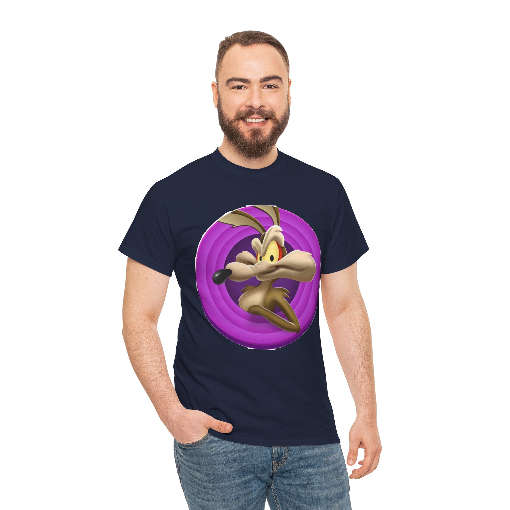 Wile E. Coyote Retro Circle Tee