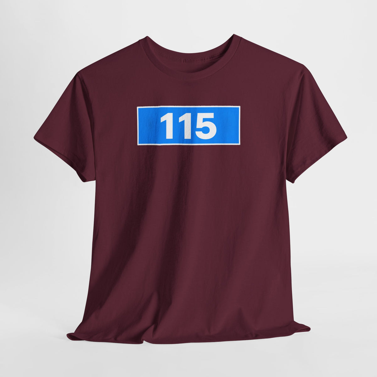 Manchester City 115 Inspired Minimalist Graphic Cotton T-Shirt