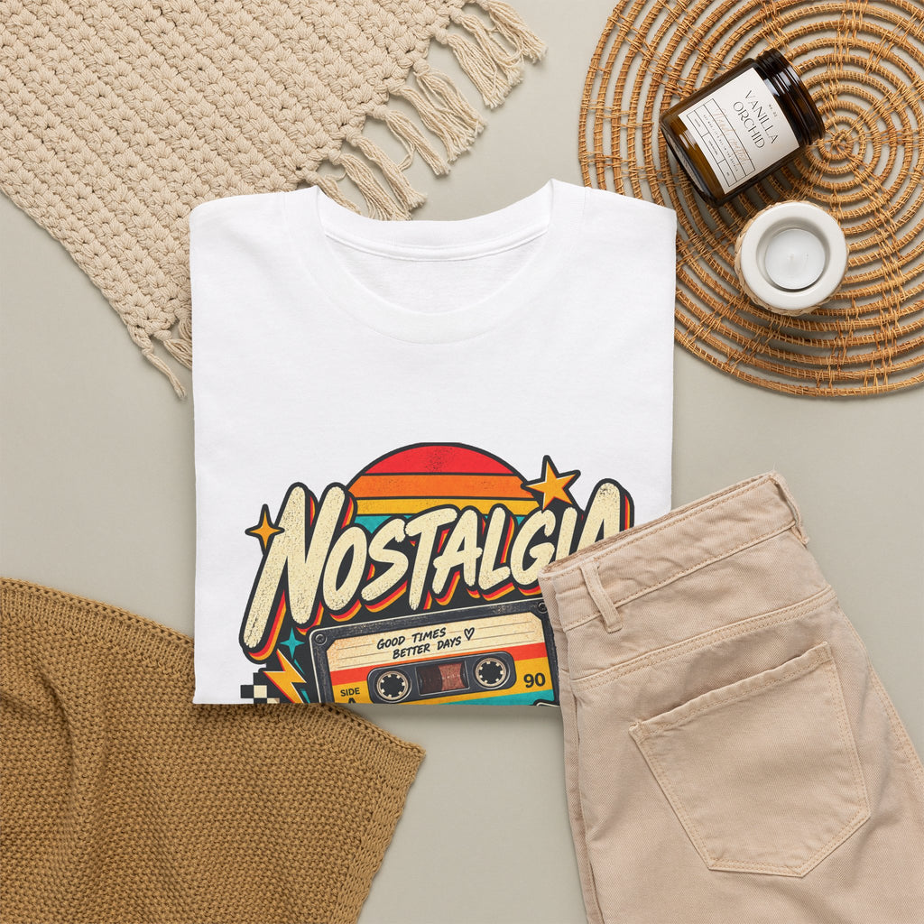 Nostalgia Never Gets Old Unisex Heavy Cotton Tee