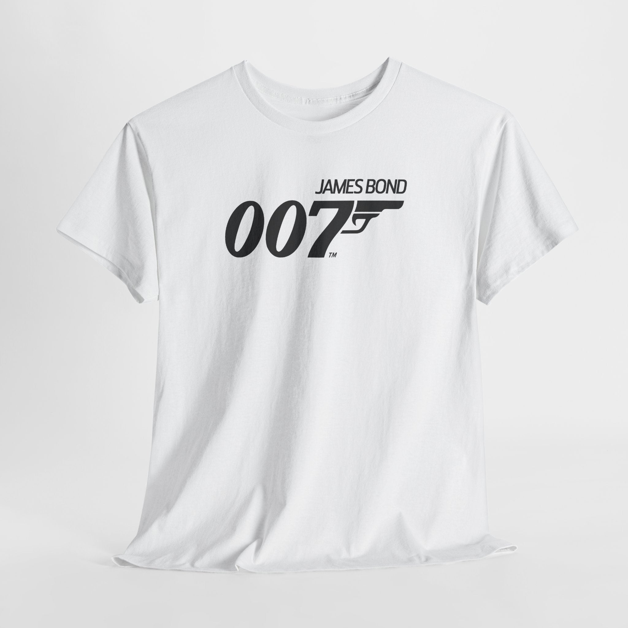 007 James Bond Logo T-Shirt — Classic Spy Movie Graphic Tee