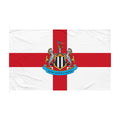 Newcastle United St George’s Cross Double-Sided Flag