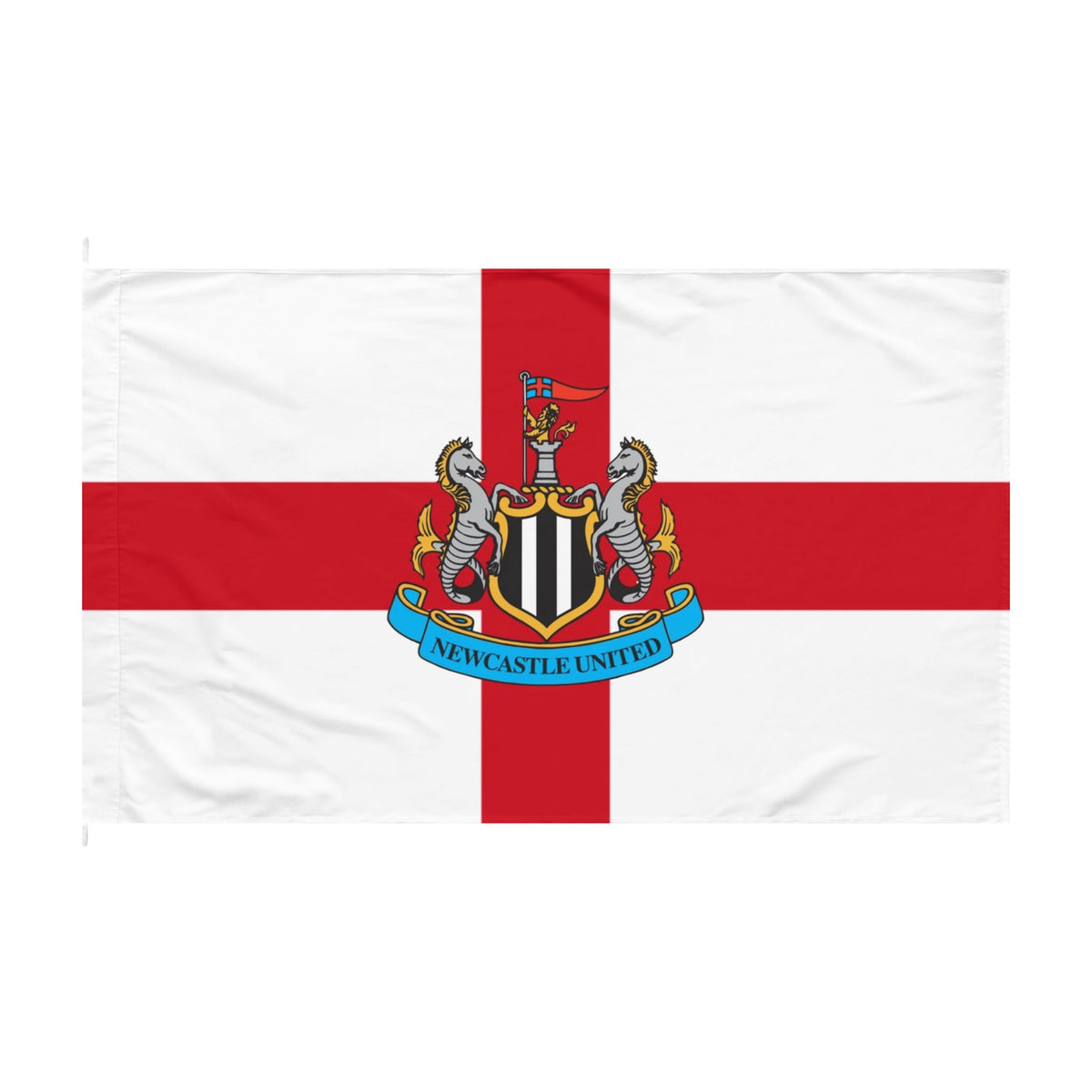 Newcastle United St George’s Cross Double-Sided Flag