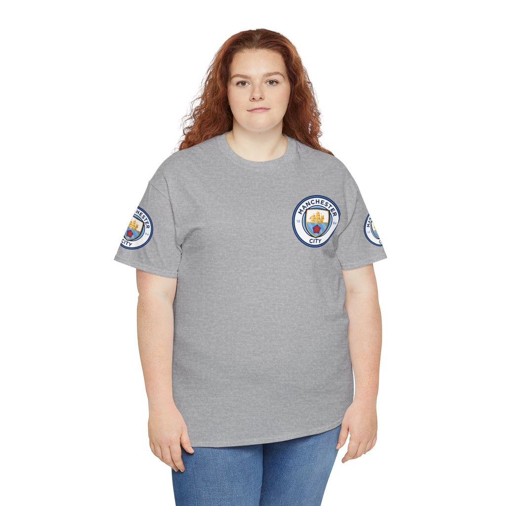 Manchester City Crest T-Shirt — Football Club Logo Tee