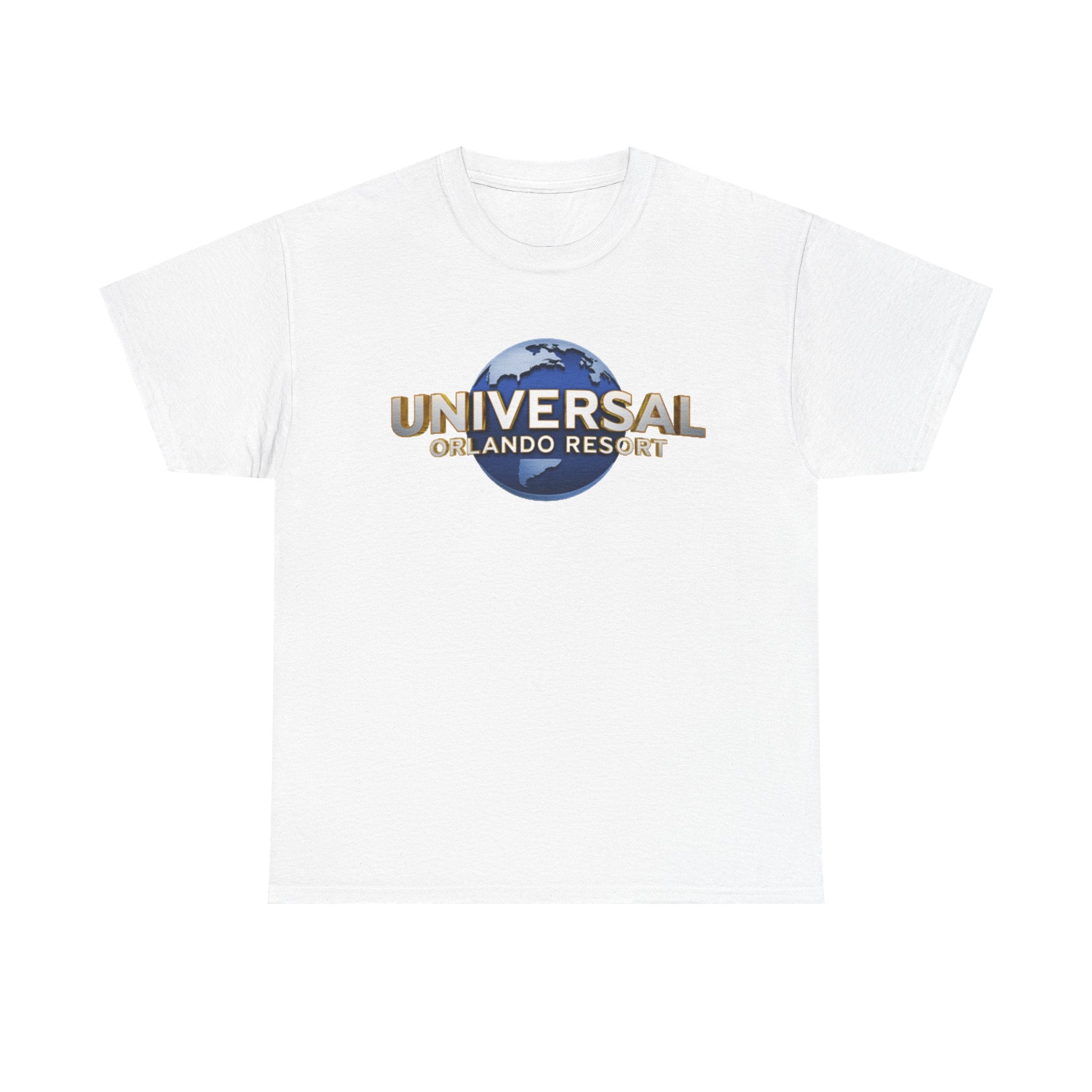 Universal Orlando Resort T‑Shirt — Retro Globe Logo Souvenir Tee