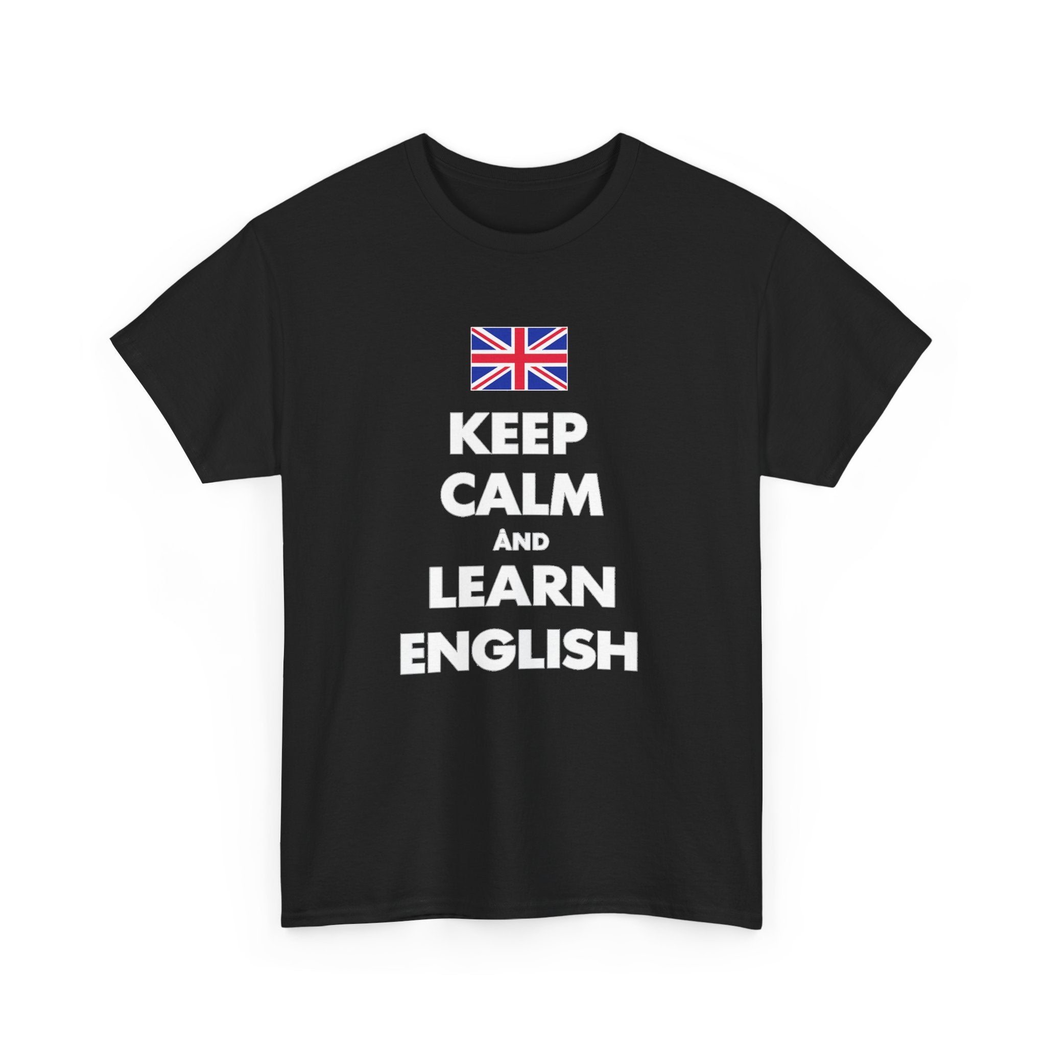 Keep Calm and Learn English T‑Shirt