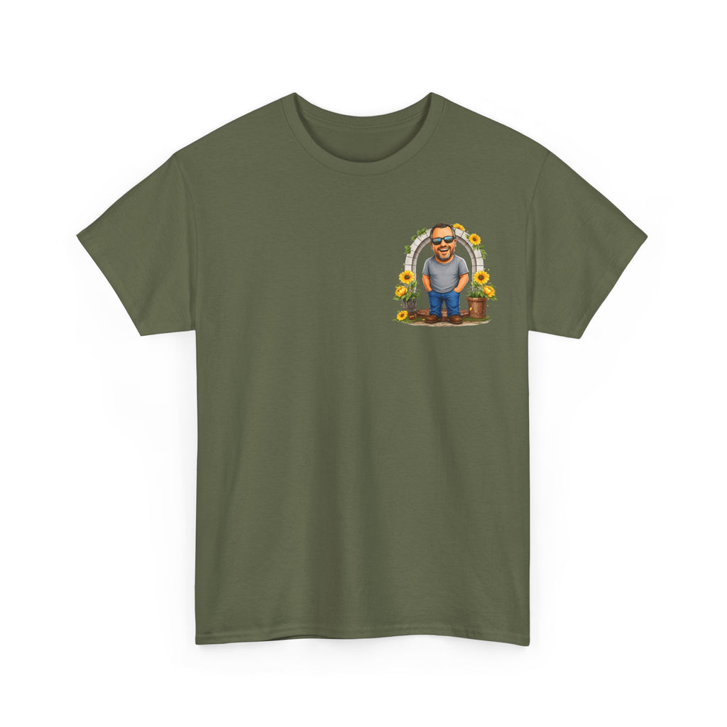 Funny Senior Tee — “At My Age Getting Lucky Means Walking Into a Room and Remembering Why I’m There”