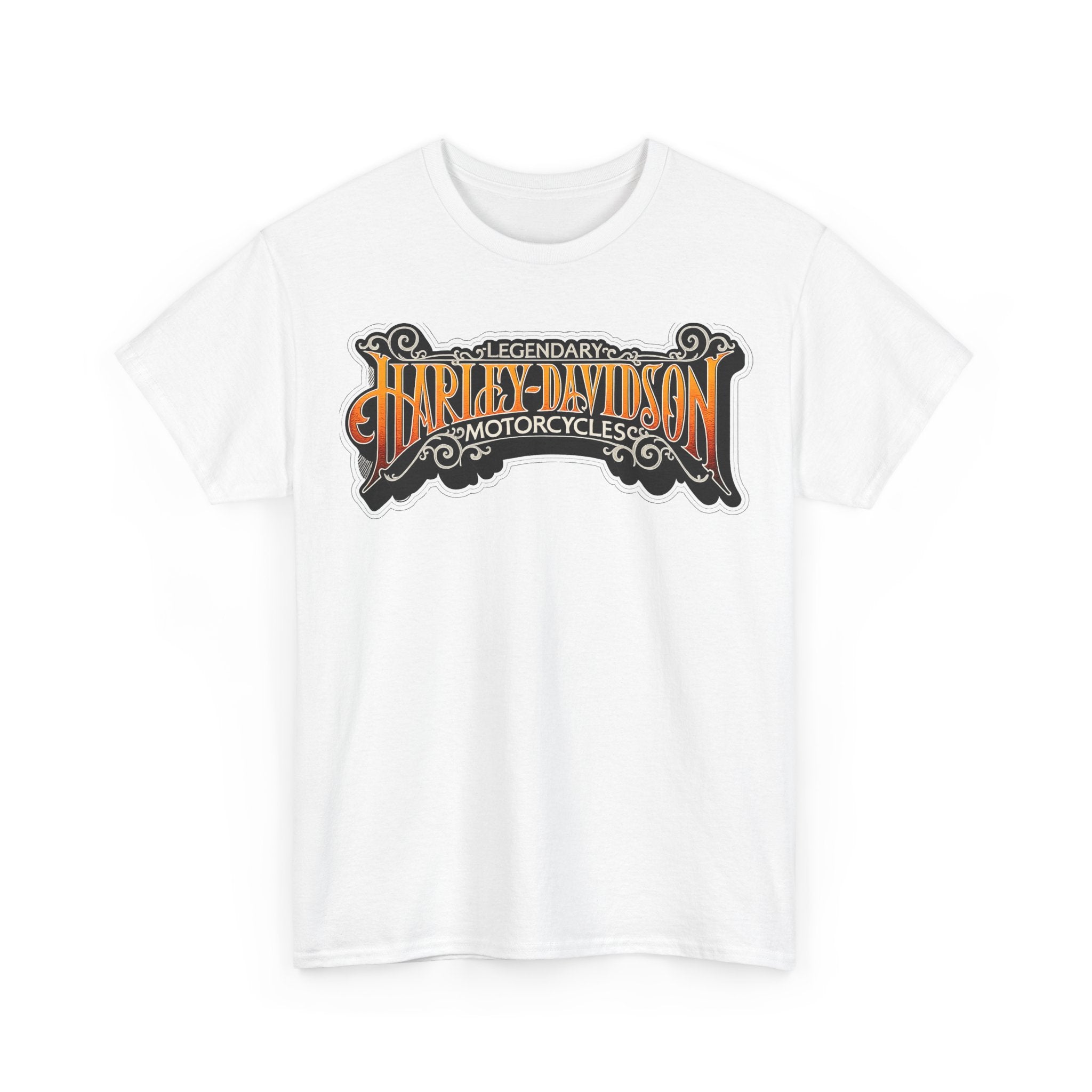 Harley-Davidson Vintage Logo Tee — Retro Motorcycle Graphic T-Shirt