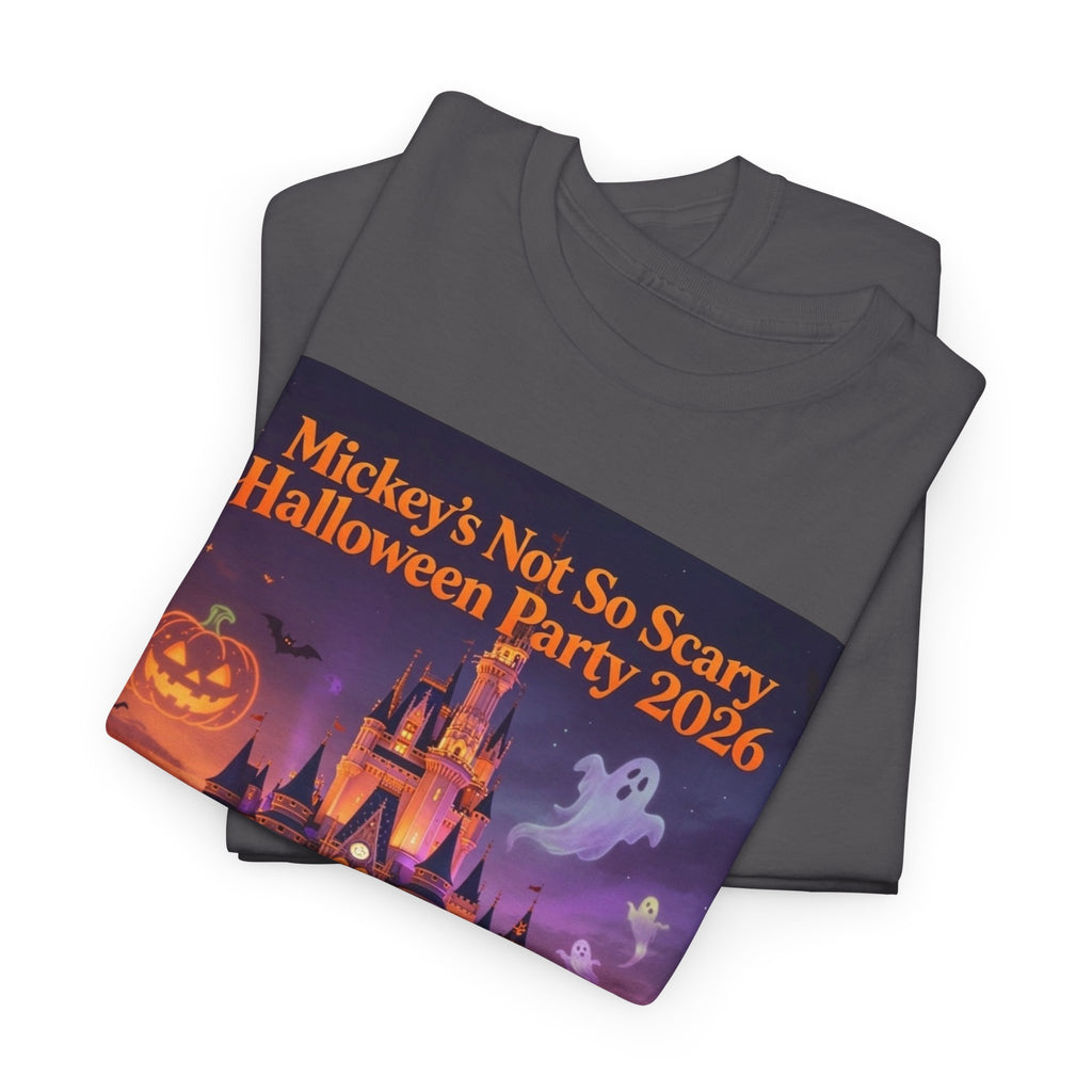 Halloween Party Tee — "Mickey's Not So Scary Halloween Party 2026"