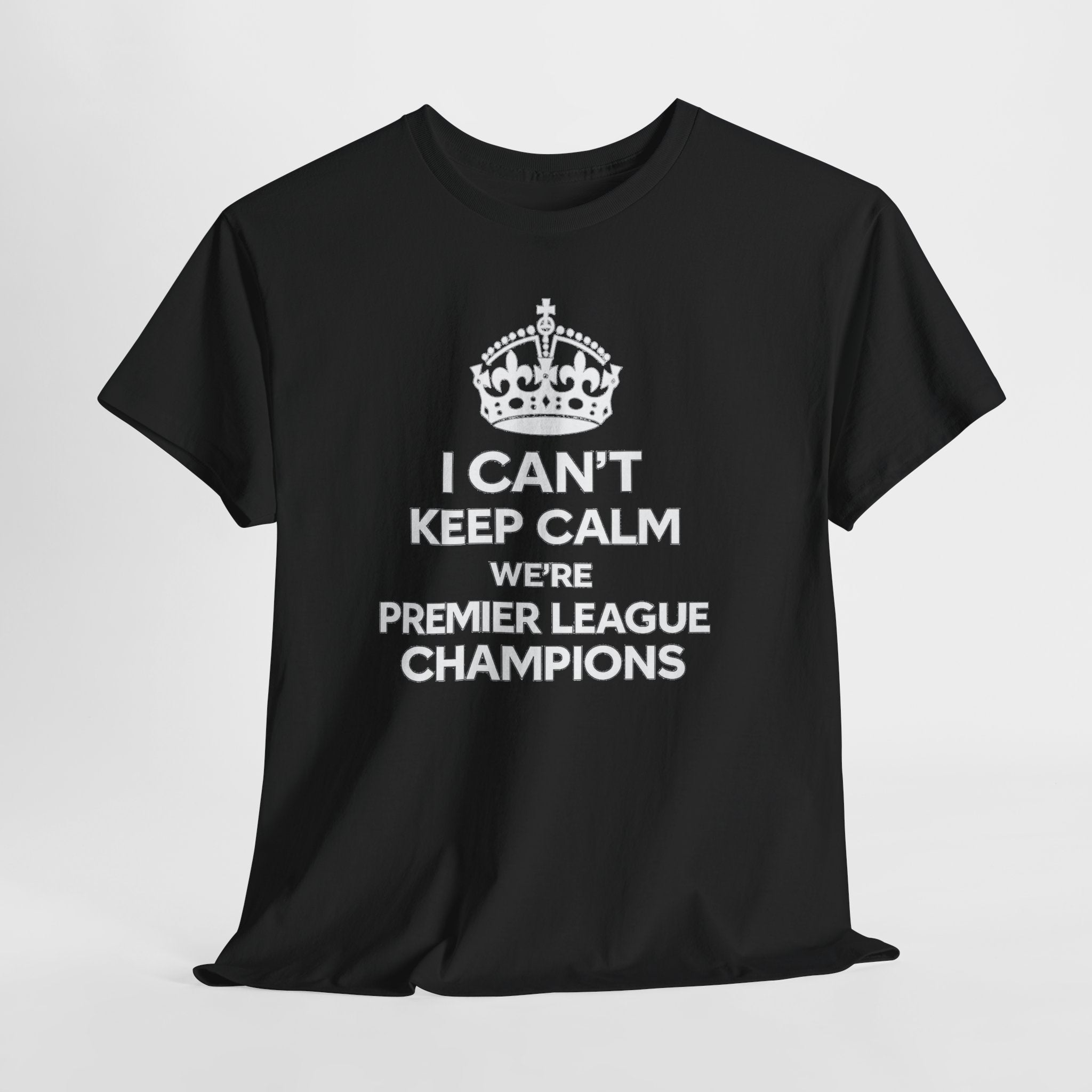 I Can't Keep Calm We're Premier League Champions T-Shirt