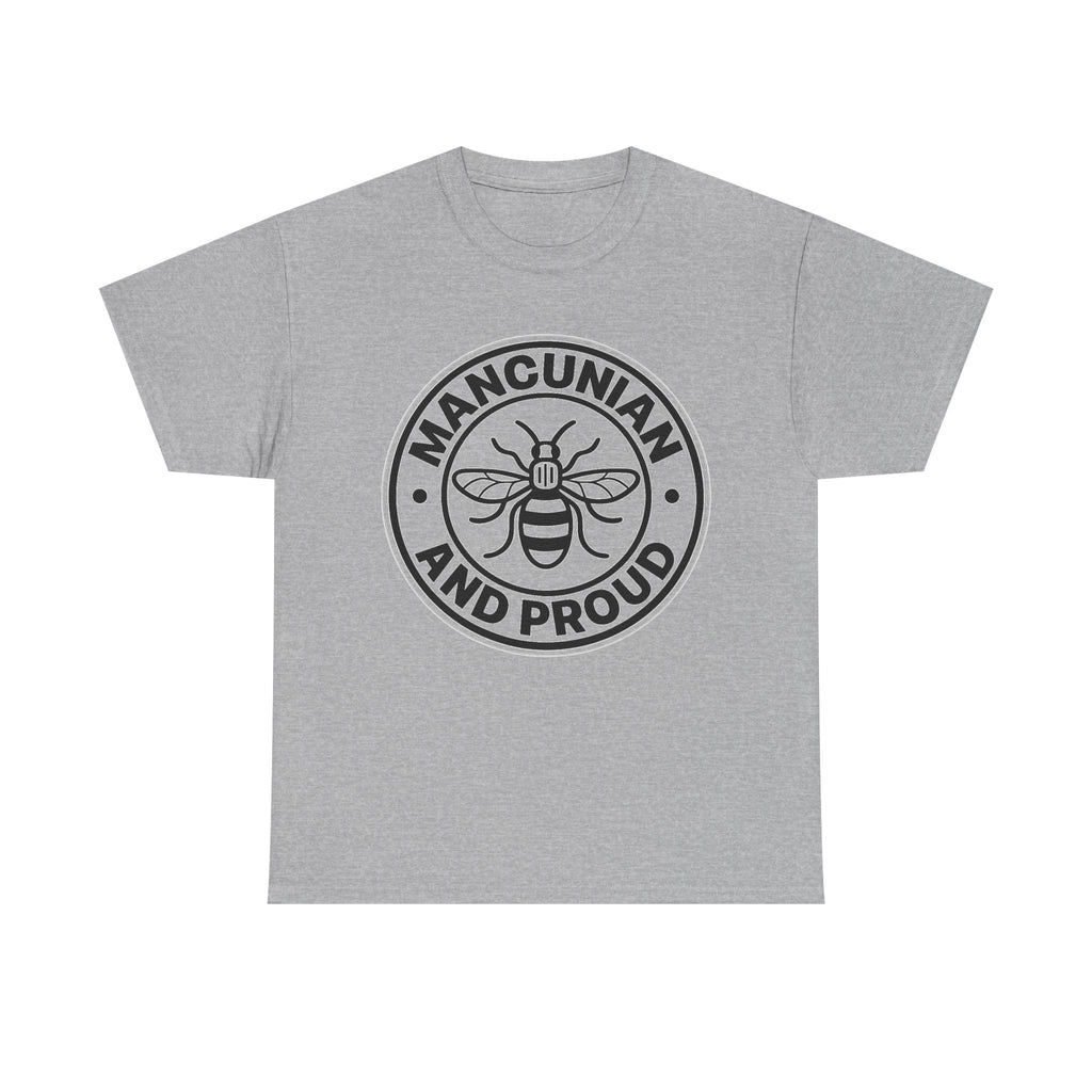 Manchester Bee 'Mancunian and Proud' Cotton T-Shirt