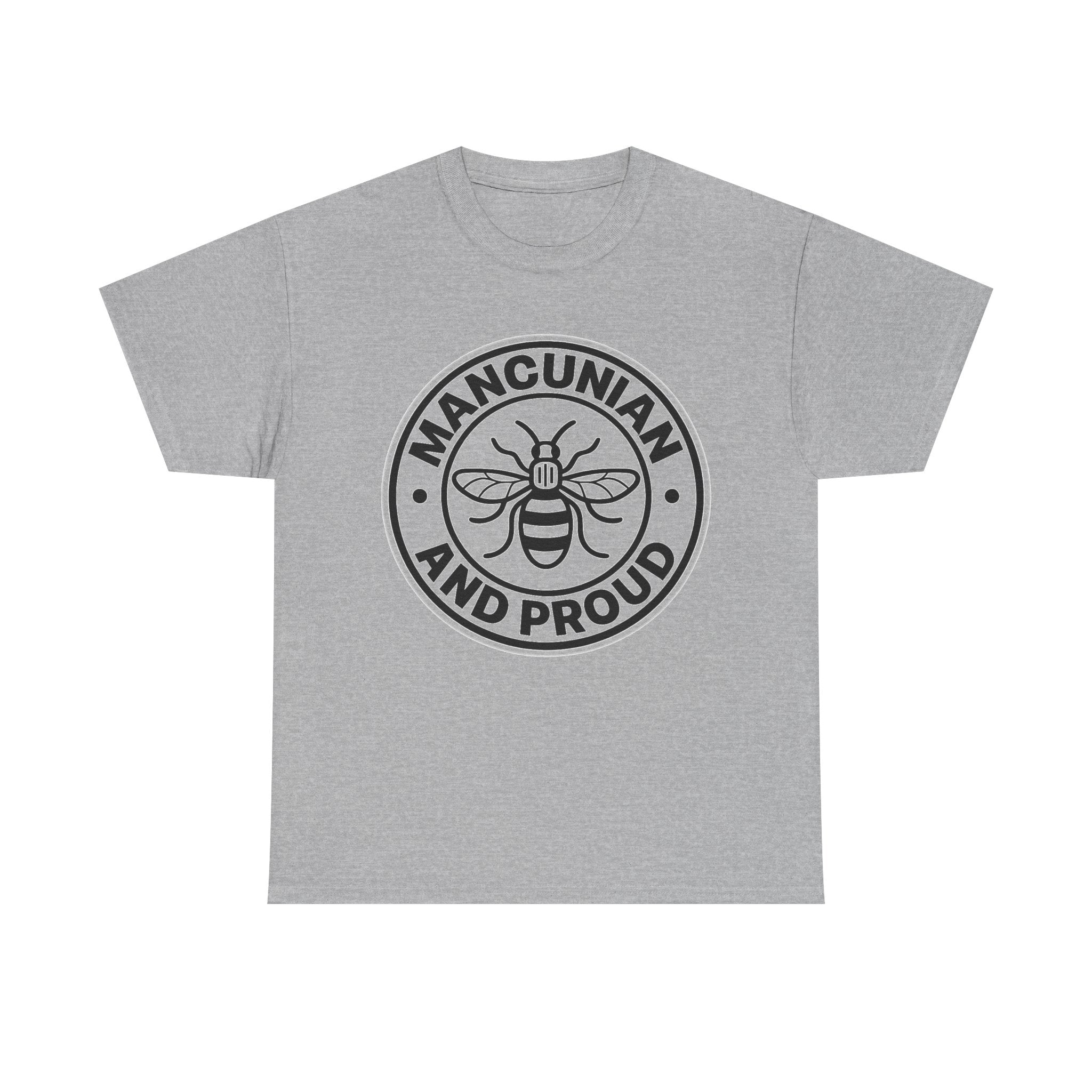 Manchester Bee 'Mancunian and Proud' Cotton T-Shirt