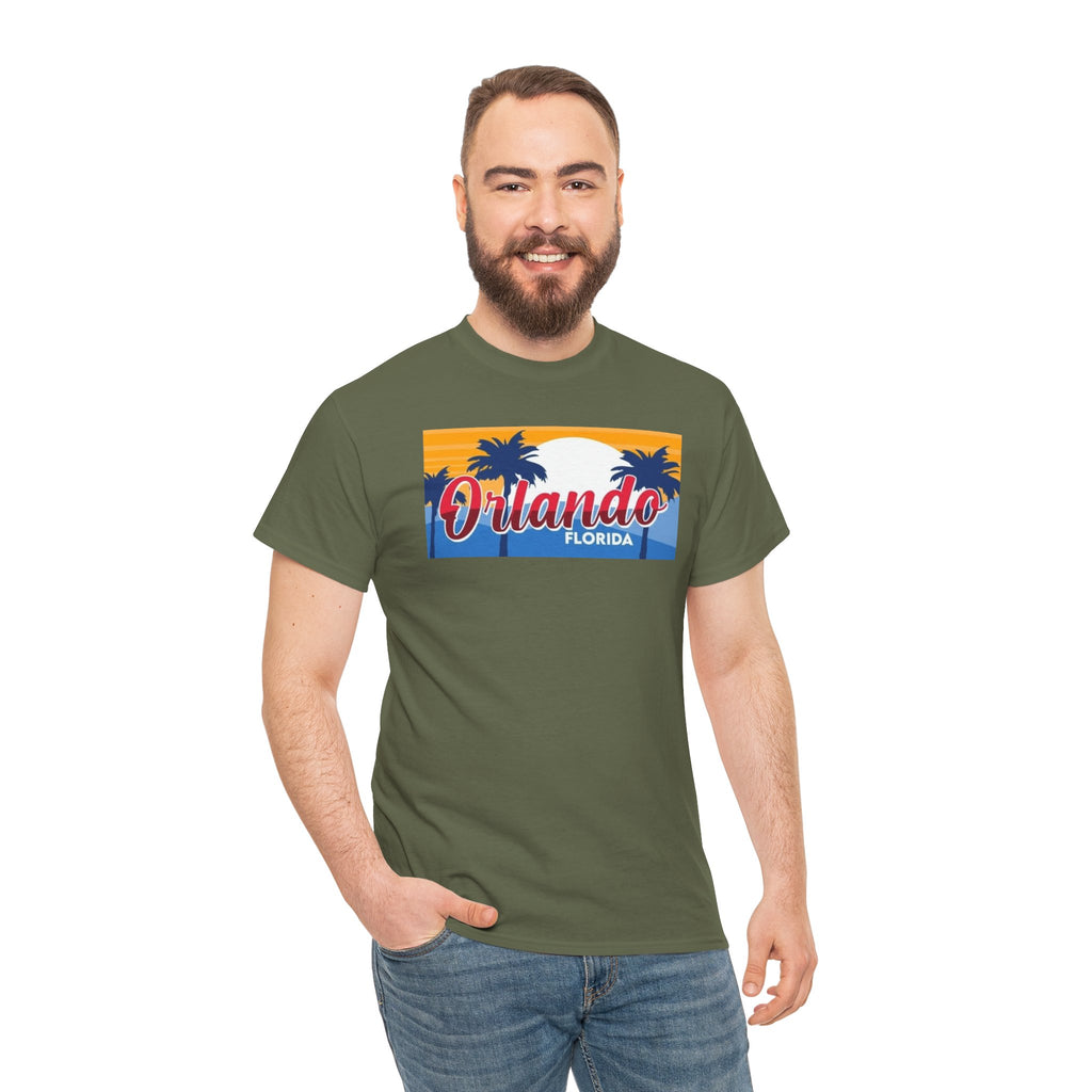 Orlando Florida Retro Sunset T-Shirt