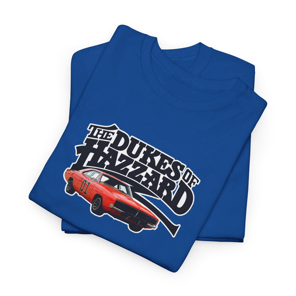 Dukes of Hazzard Charger Graphic Tee — Classic Retro TV Car Shirt