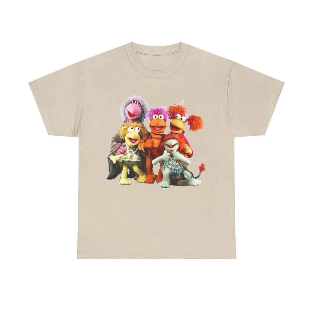 Fraggle Rock Characters T-Shirt — Vintage 80s Kids TV Crew Tee