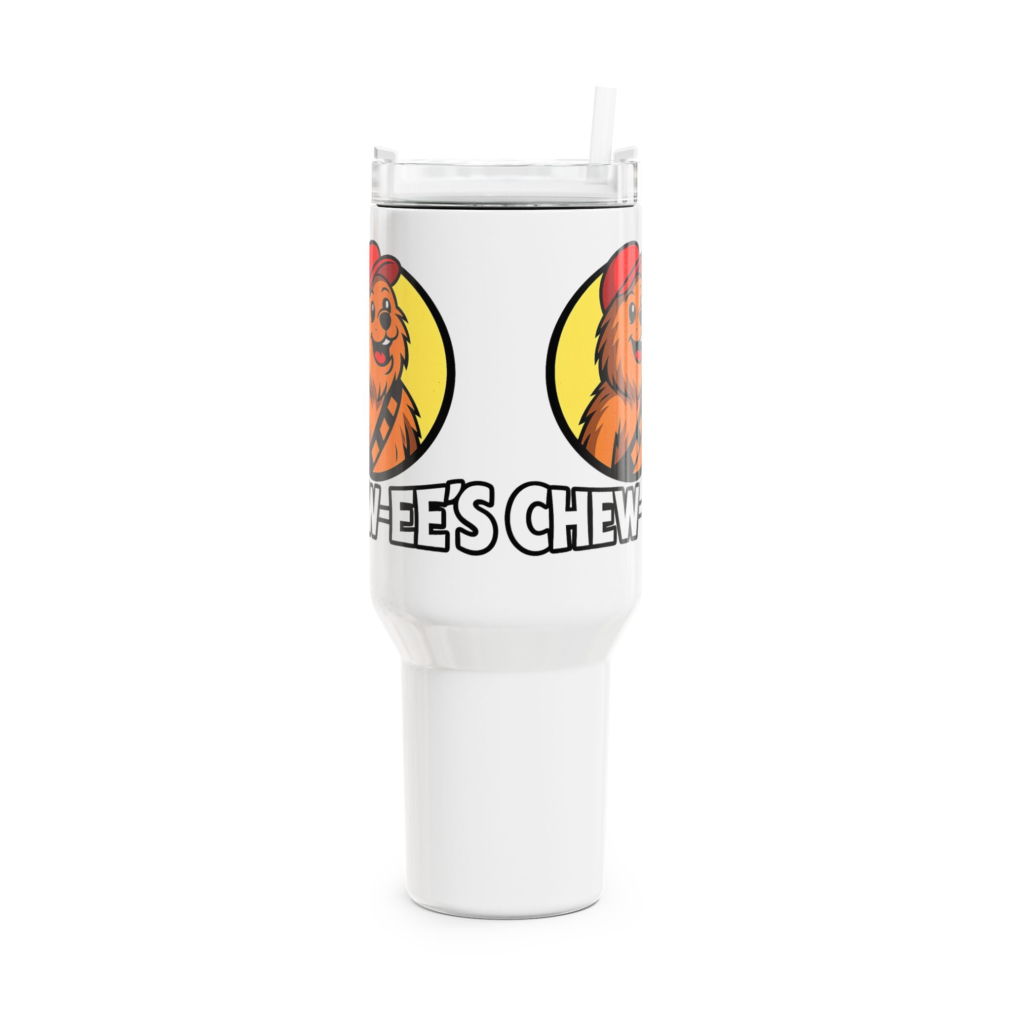 Chew-ee's Chewbacca 40oz Tumbler - Funny Star Wars-Inspired Travel Mug