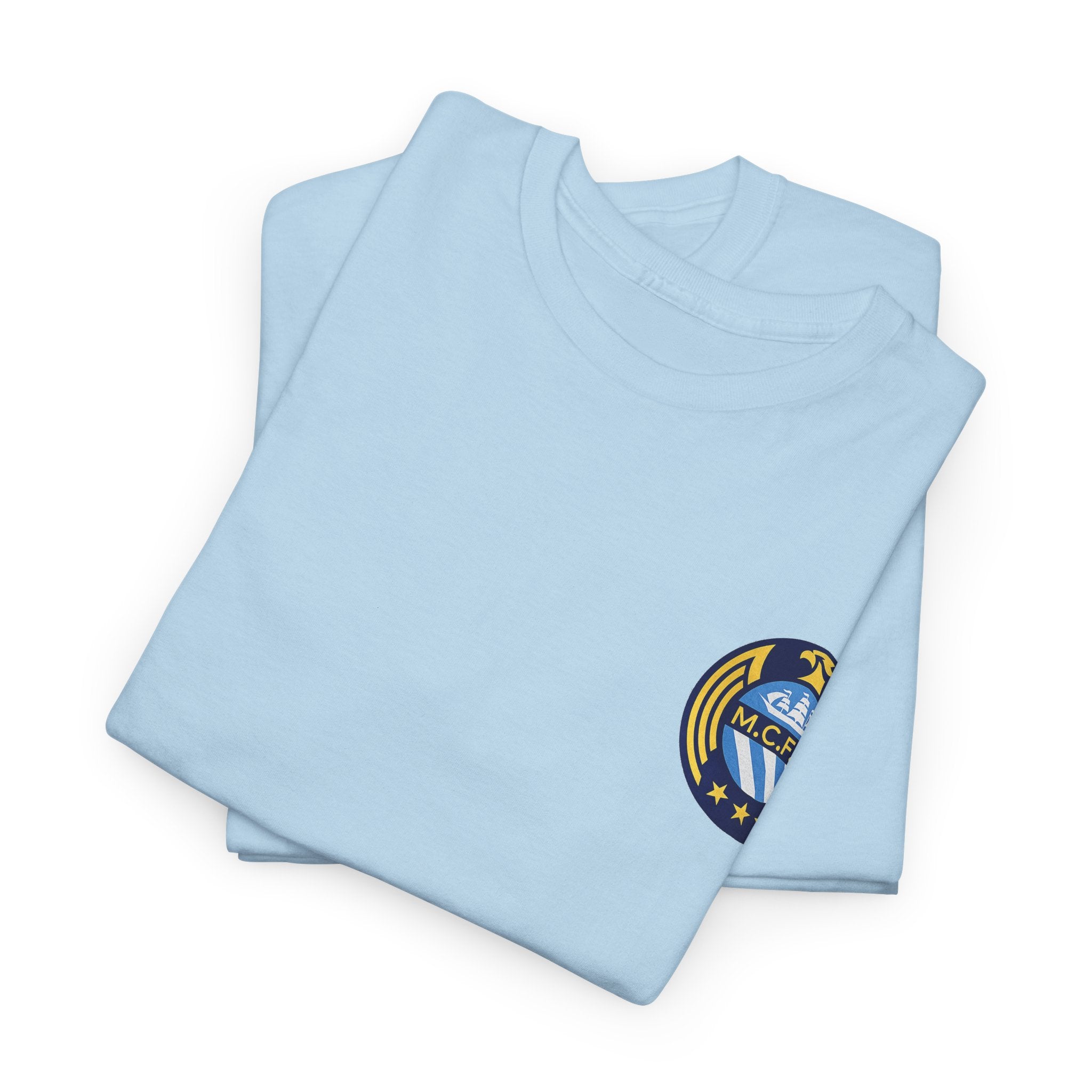 MCFC Unofficial Crest / Badge Tee — Nautical Compass Emblem Shirt