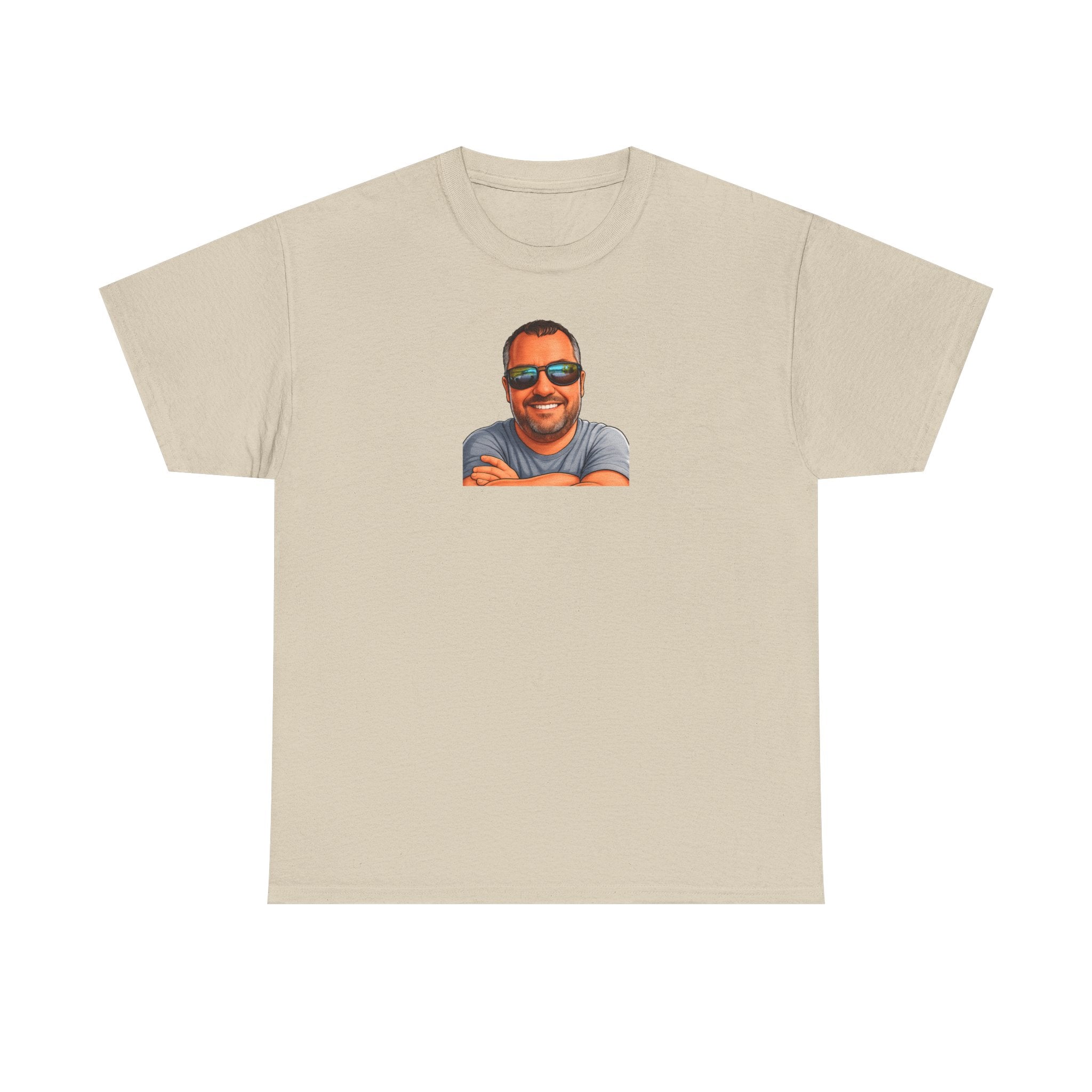 Graphic Tee — "E.T. Phoned Home" Smiling Guy Retro Design