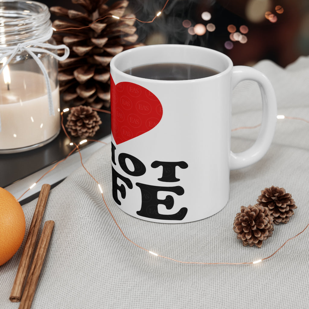 I  My Hot Wifey Ceramic Coffee Mug — 11oz & 15oz Romantic Gift
