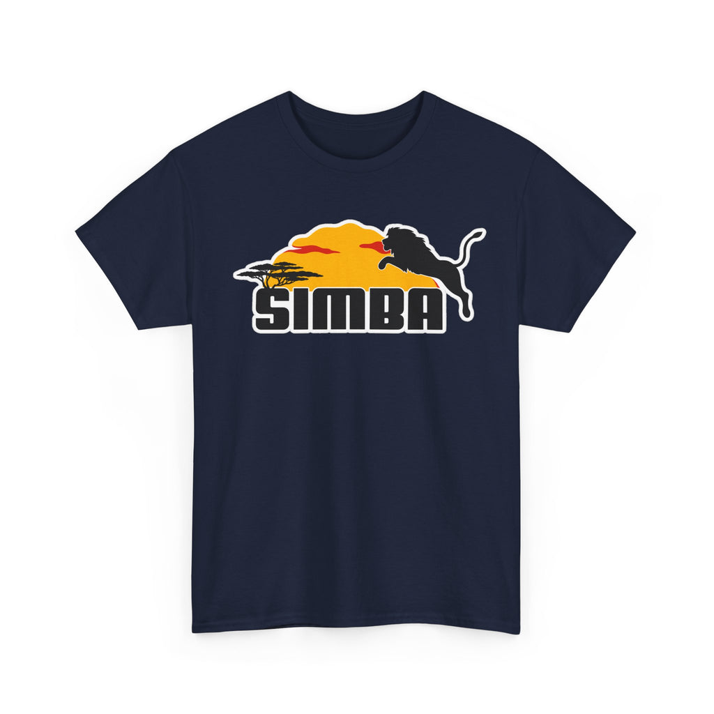 Simba Sunset Graphic Tee — Lion Silhouette Safari T-Shirt