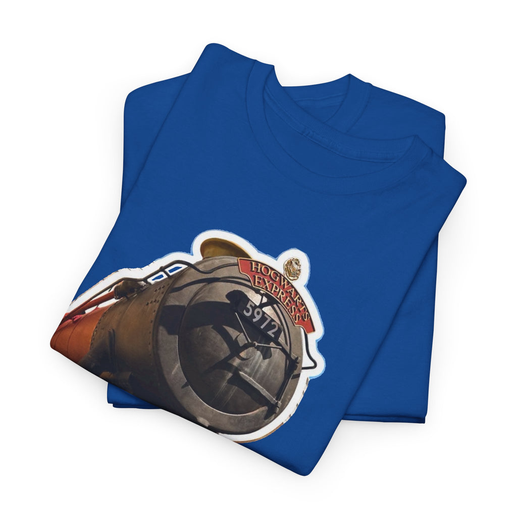 Hogwarts Express Steam Engine Train T-Shirt – Vintage Locomotive Graphic Tee