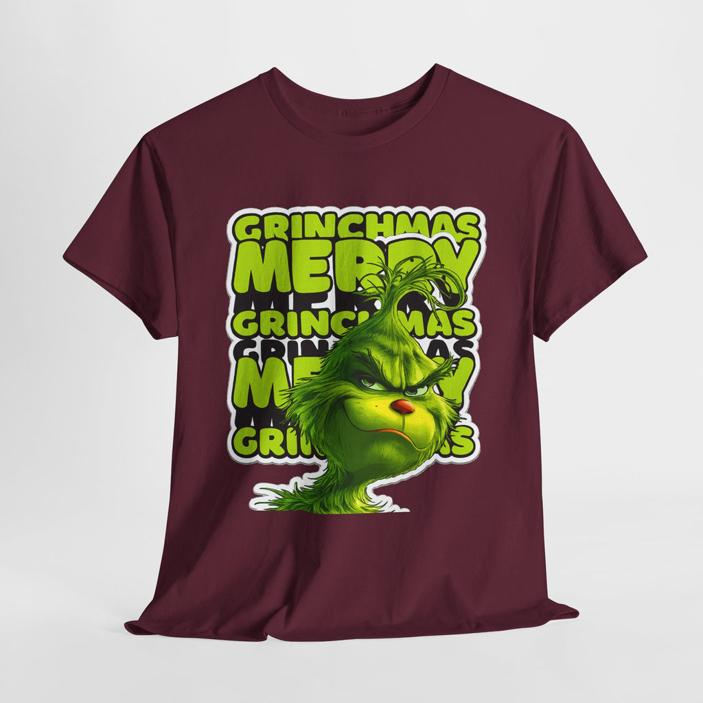 Grinchmas Merry Grinch Christmas Cotton T-Shirt / Tee