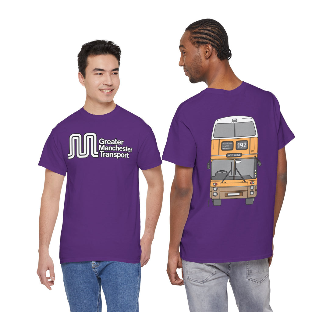 Greater Manchester Transport Tee – Vintage Bus Graphic T-Shirt