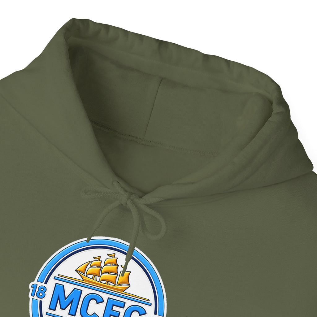 MCFC Logo Hoodie – Vintage Football Club Crest Pullover