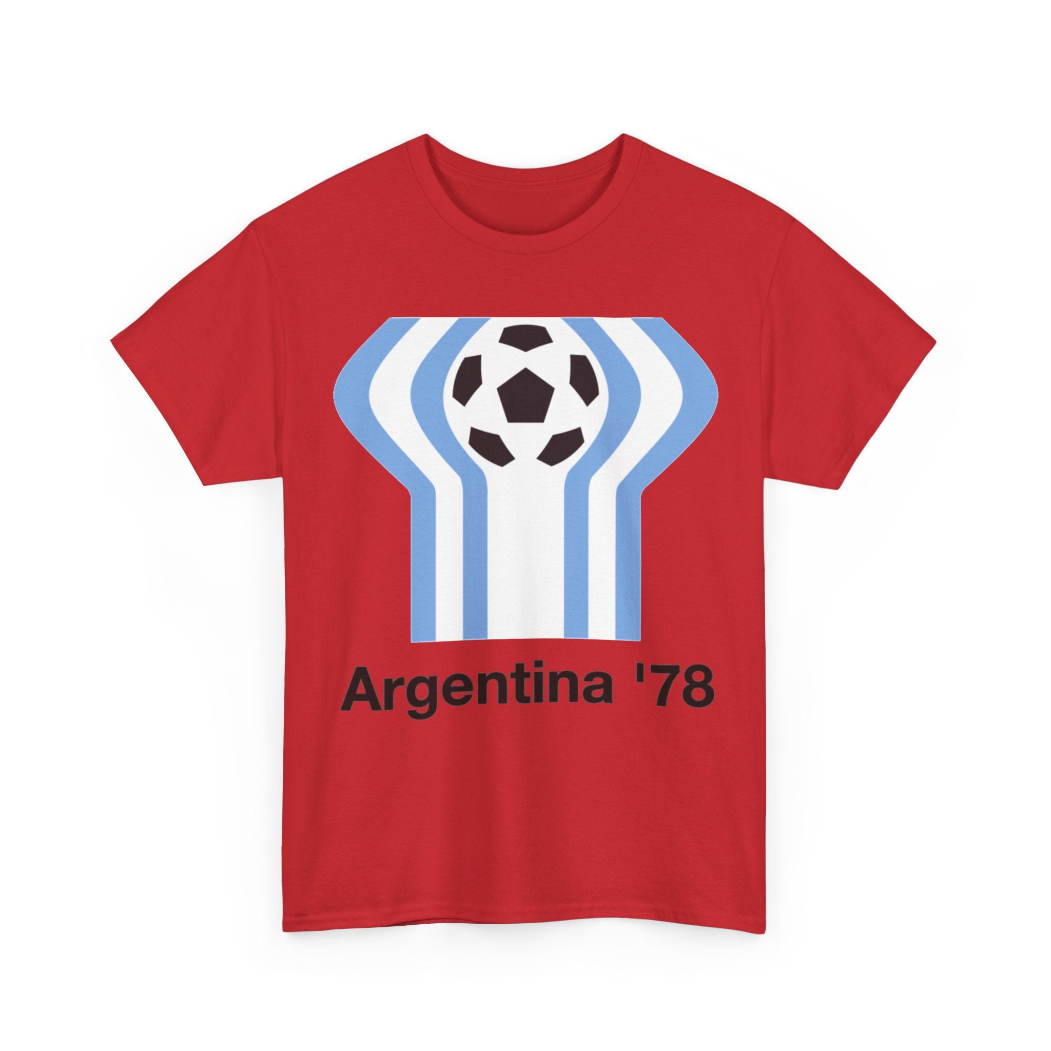 Argentina '78 Soccer T-Shirt — Retro World Cup Football Tee