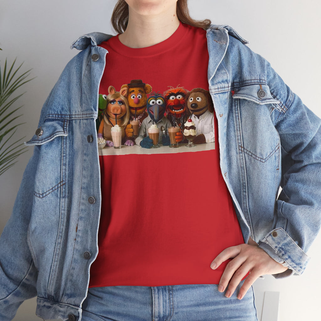 Muppet Cast Retro Poster Cotton T-Shirt