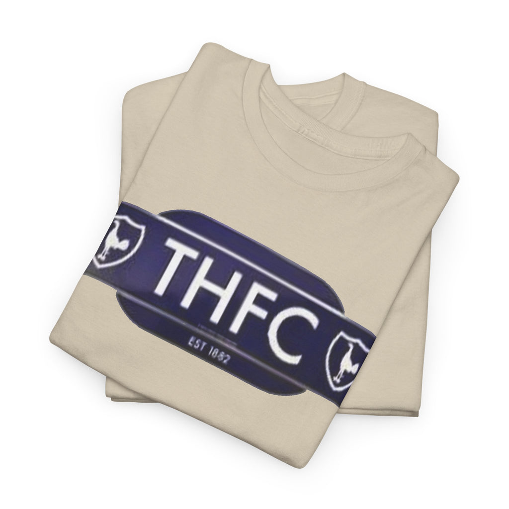Tottenham Hotspur Railway Sign Tee — Tottenham Football Club Fan Shirt
